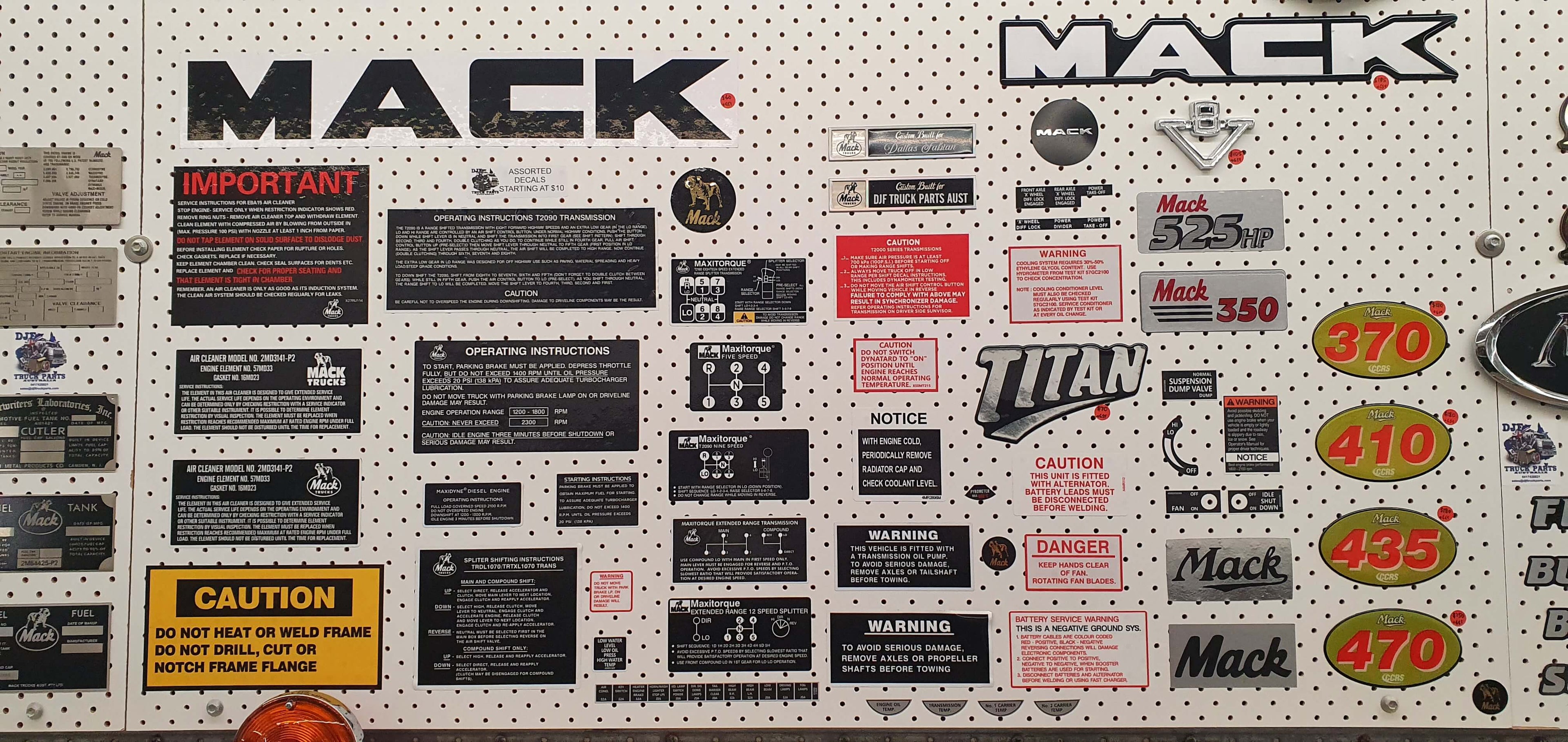 Badges, Decals & Emblems