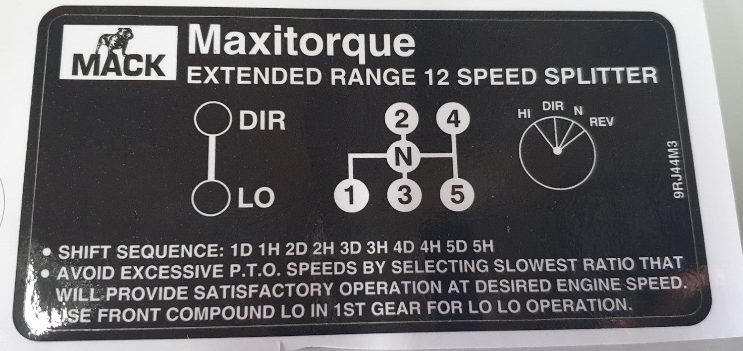 Shift Pattern Decals,