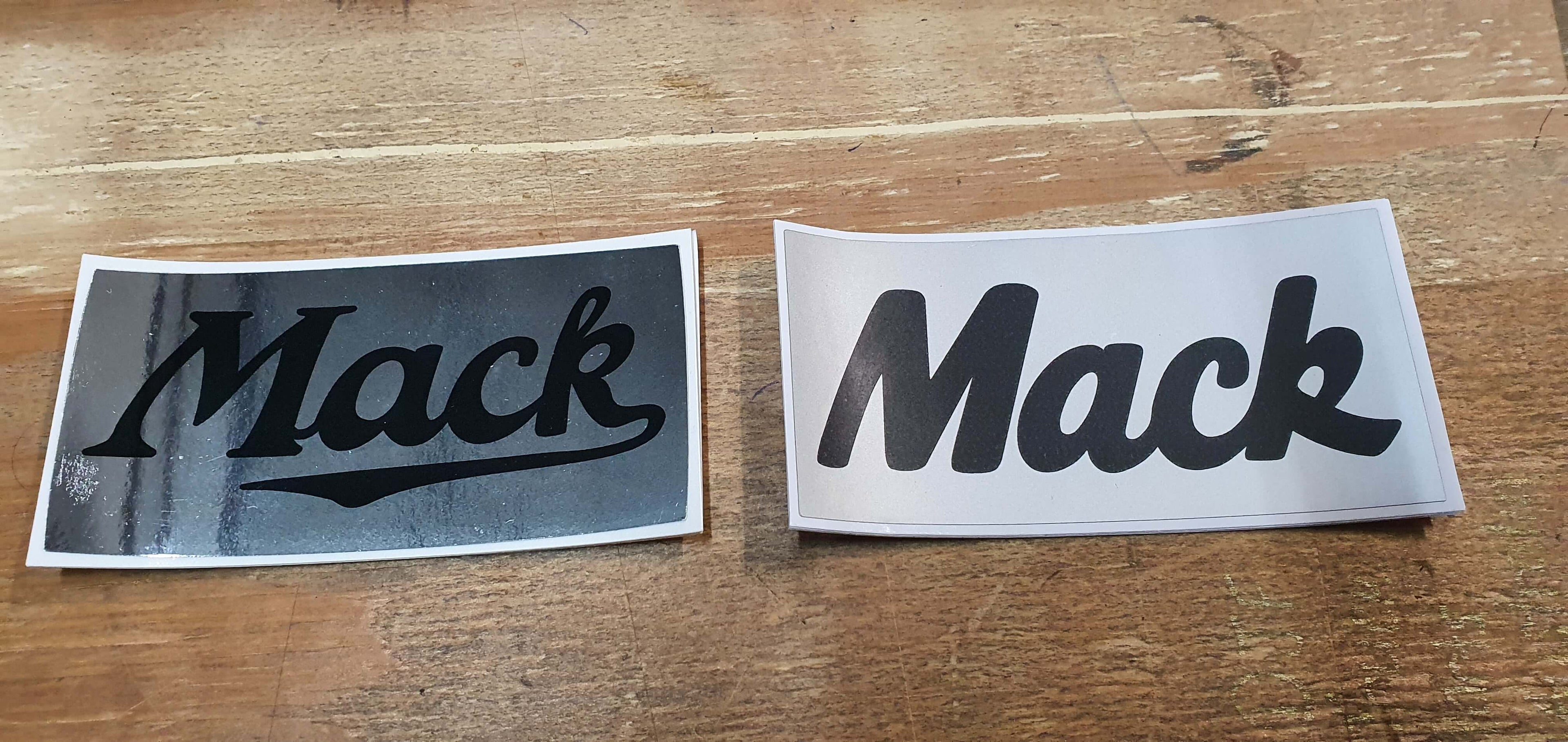 Mack Air-Horn Decals