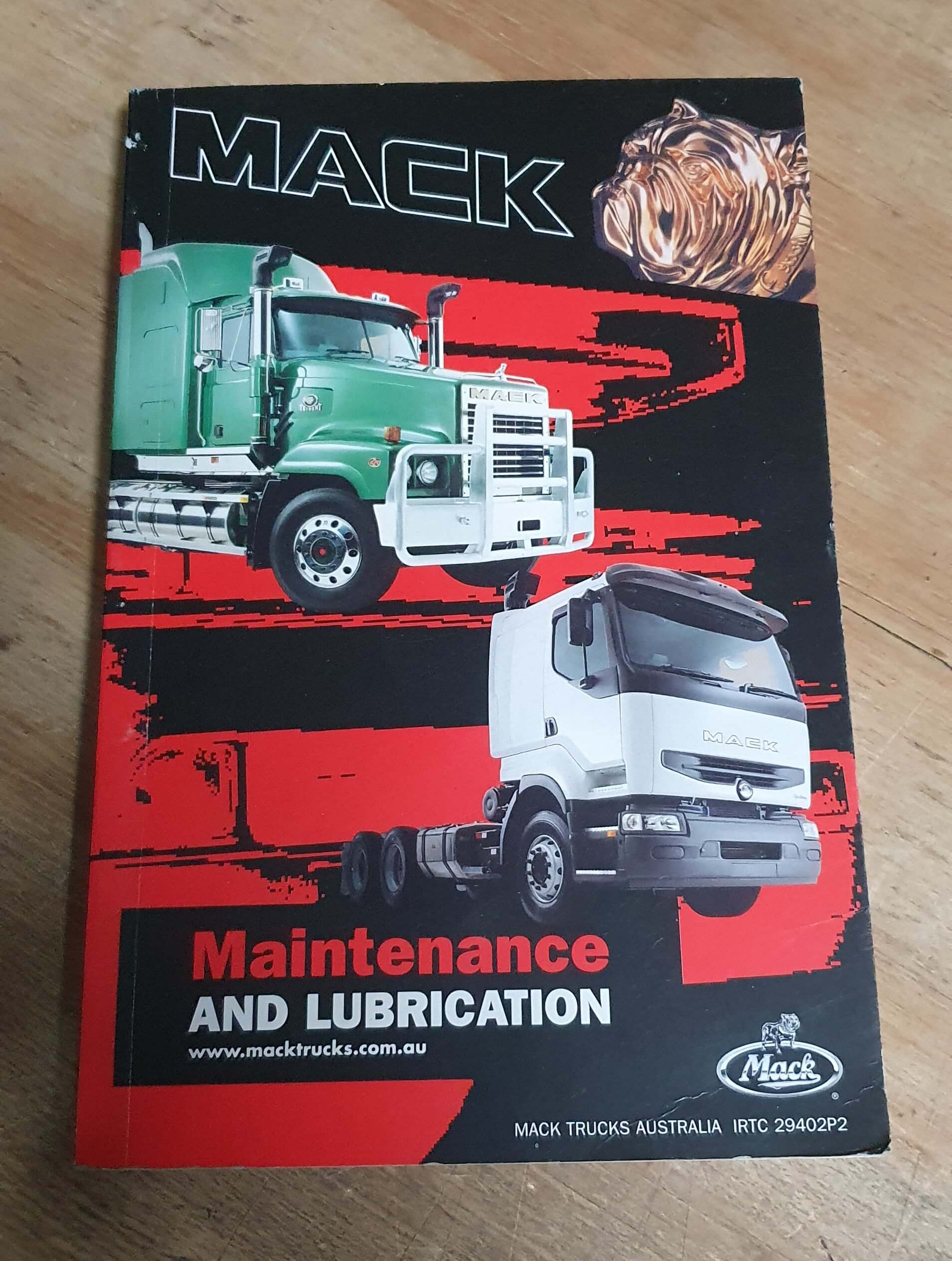 MAINTENANCE AND LUBRICATION MANUALS