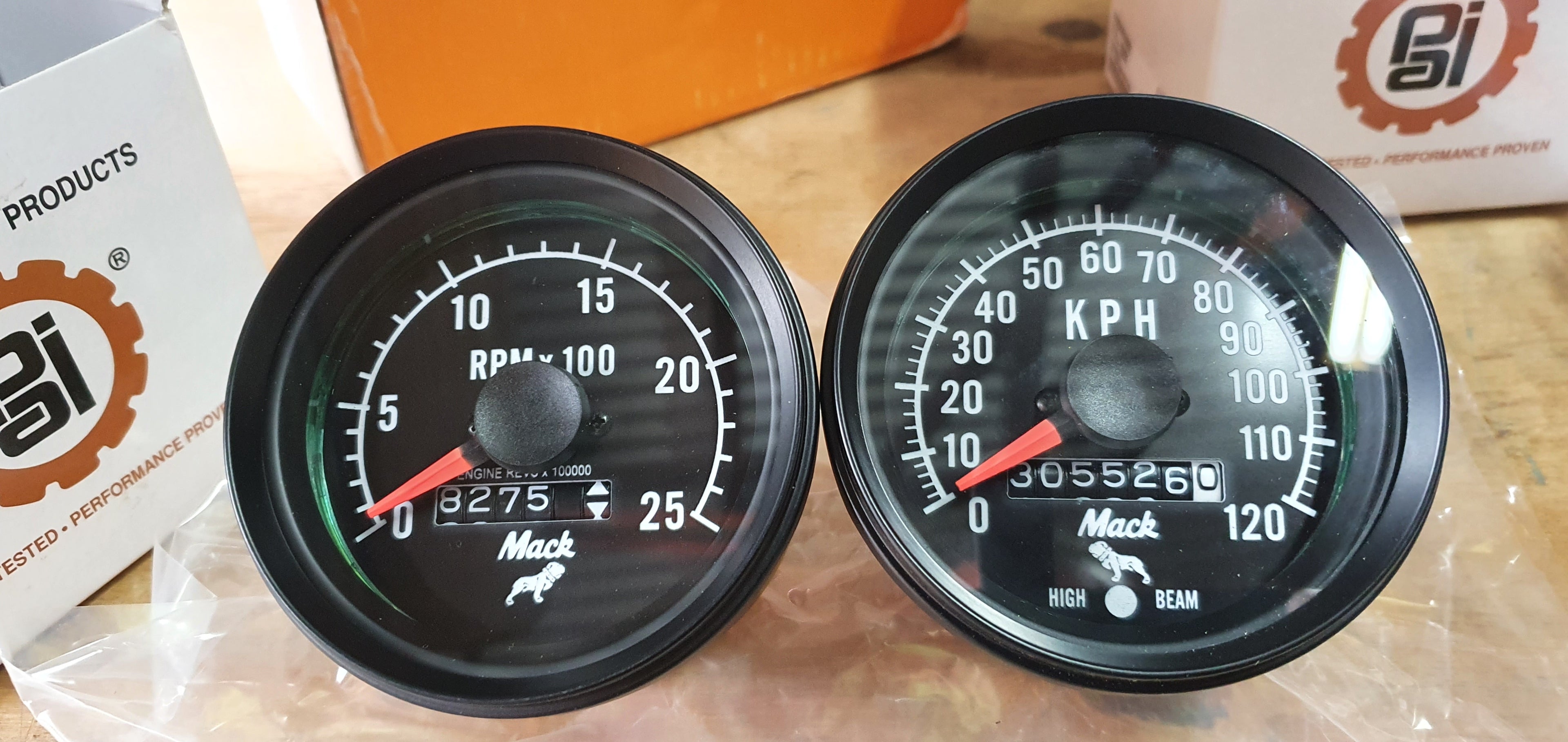 R-SERIES TACHOMETER AND SPEEDOMETERS