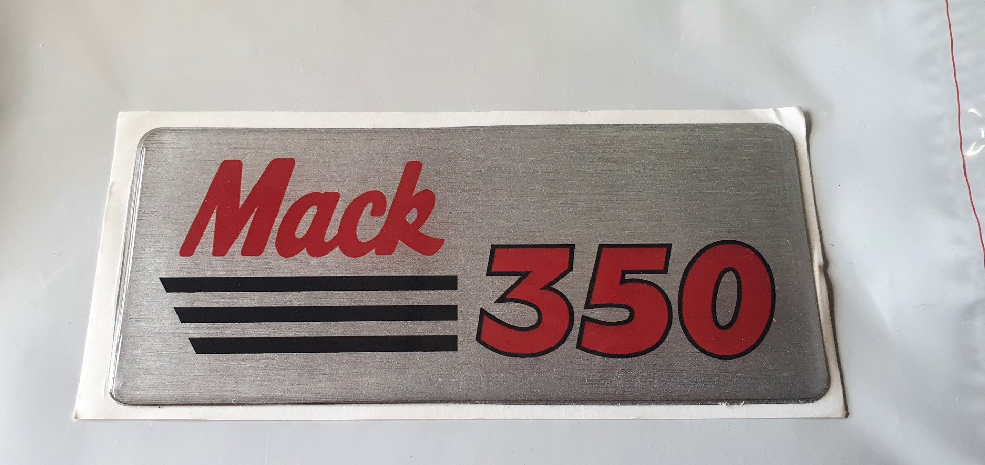MACK 350 HP BUBBLE DECAL