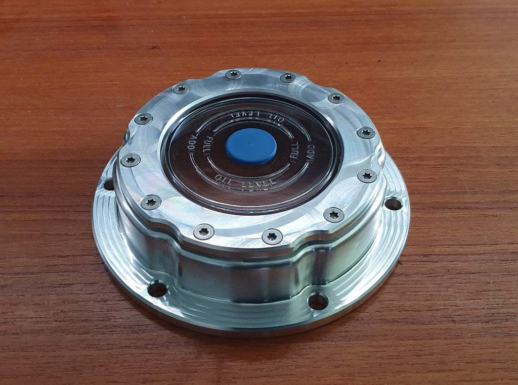 HUBCAP, FRONT STEER AXLE