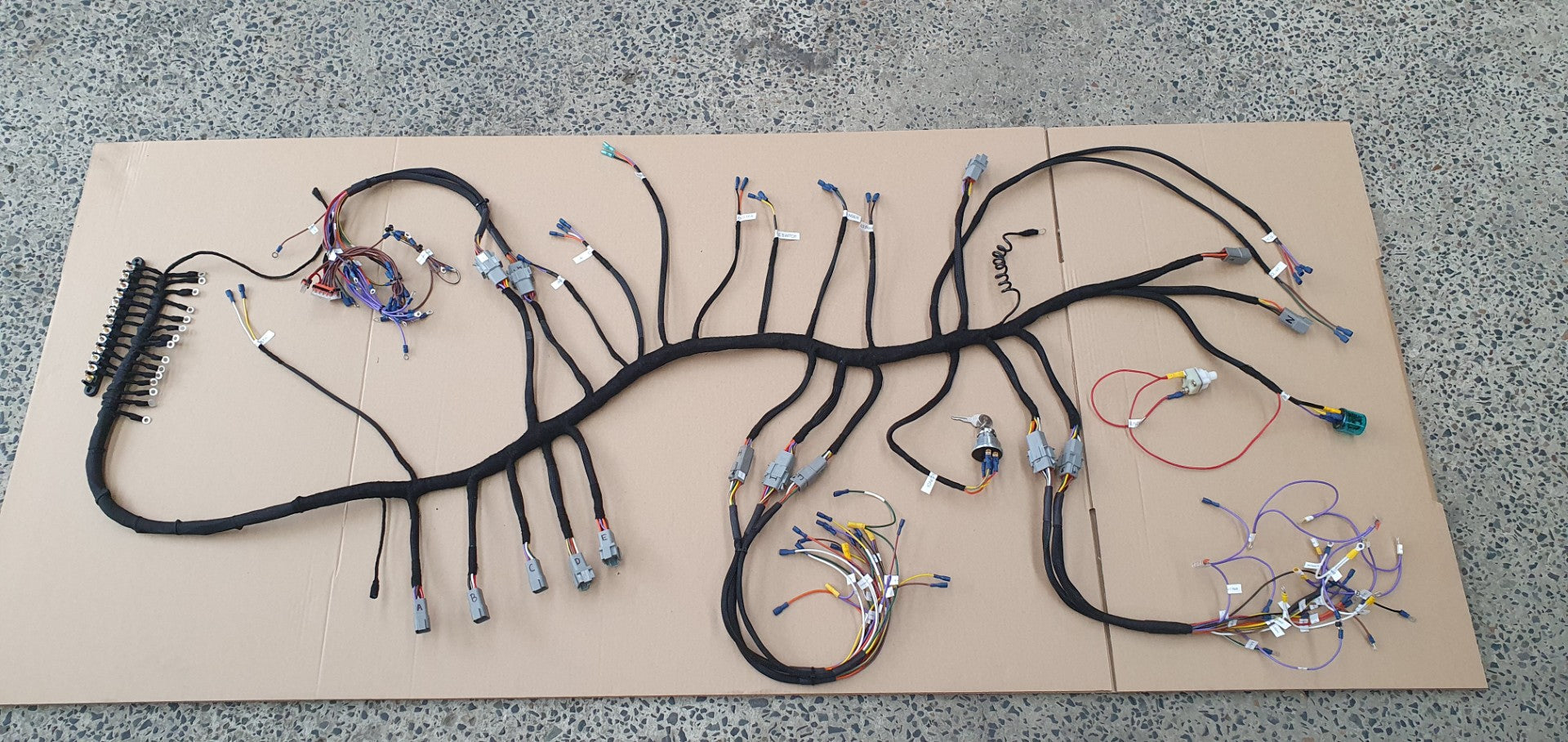 COMPLETE CAB WIRING HARNESS SUPERLINER/VALUELINER/R-MODEL