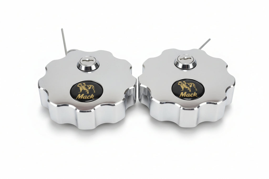 FUEL CAPS, 76MM POLISHED OR 4.5INCH BRASS