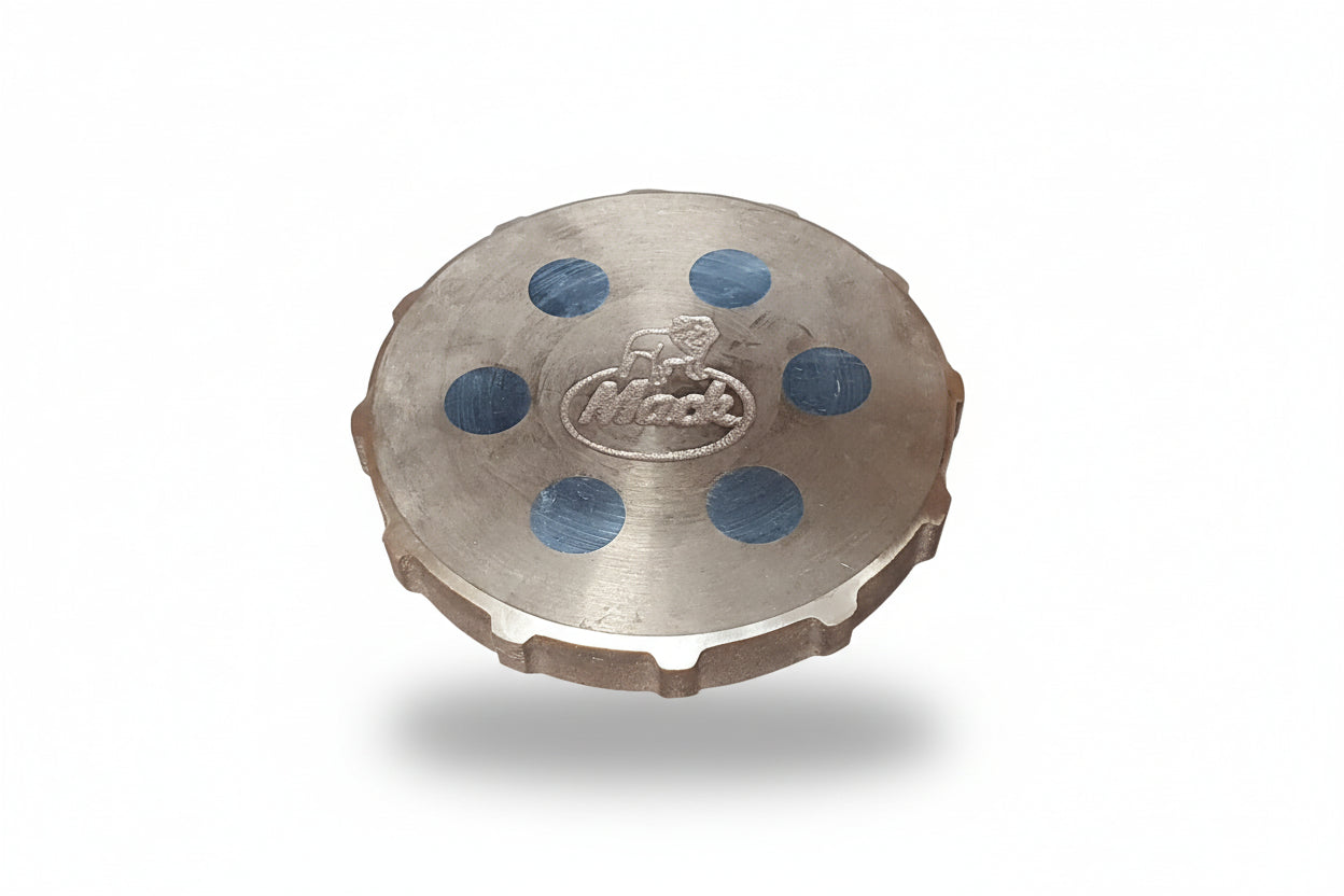 FUEL CAPS, 76MM POLISHED OR 4.5INCH BRASS