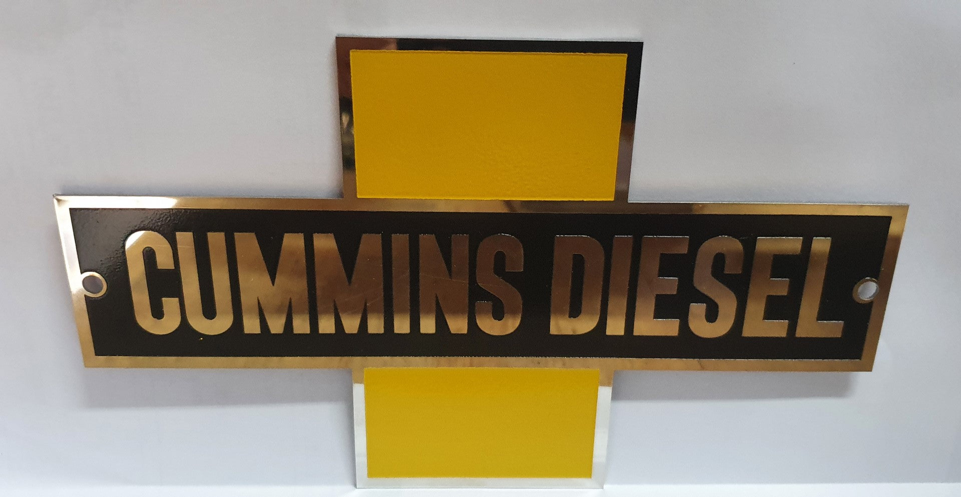 Cummins Iron Cross Vintage Badge