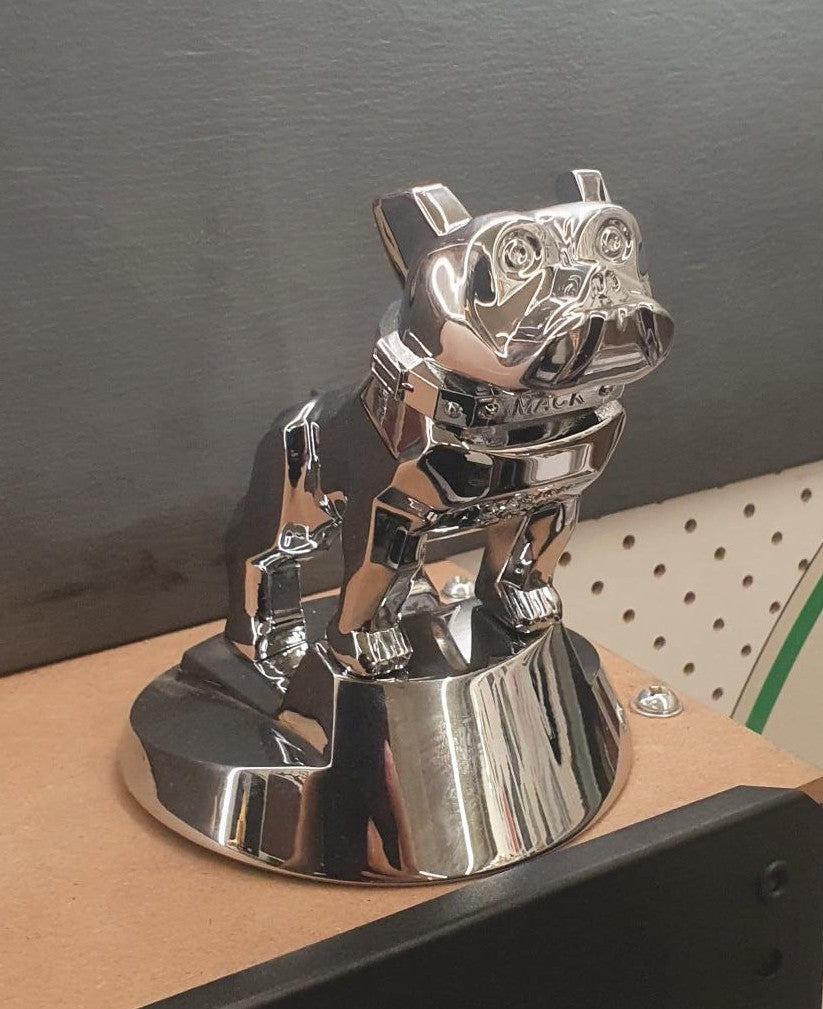 MACK CHROME BULLDOG MASCOT