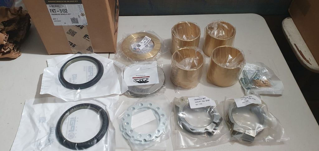 REAR SPRINGS, ELEPHANT FEET, U-BOLTS, BUSHES AND ACCESSORIES