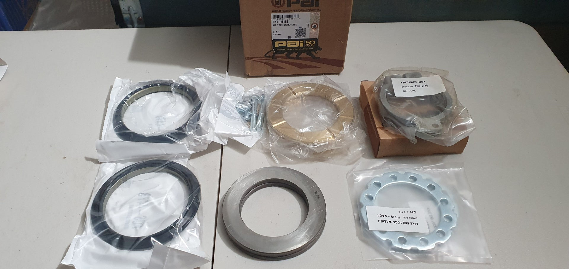 REAR SPRINGS, ELEPHANT FEET, U-BOLTS, BUSHES AND ACCESSORIES