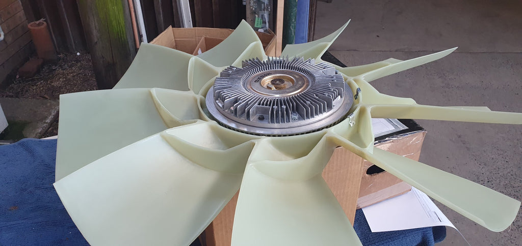 E9 V8 VISCOUS HUB AND ADAPTER PLATE